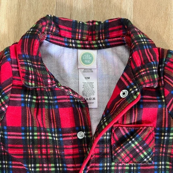 Holiday Footed Pajamas - Picture 2 of 5